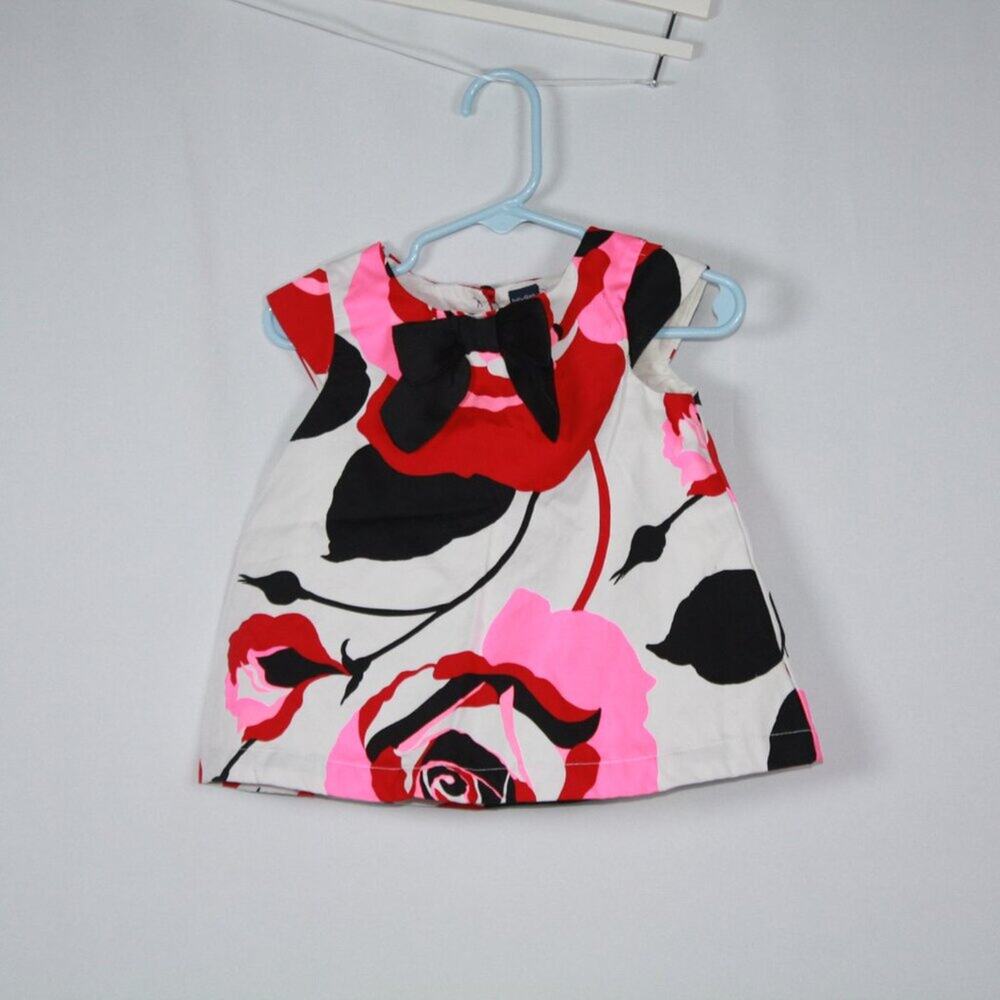 Baby Gap Floral Dress Size 18-24 M - Picture 3 of 6
